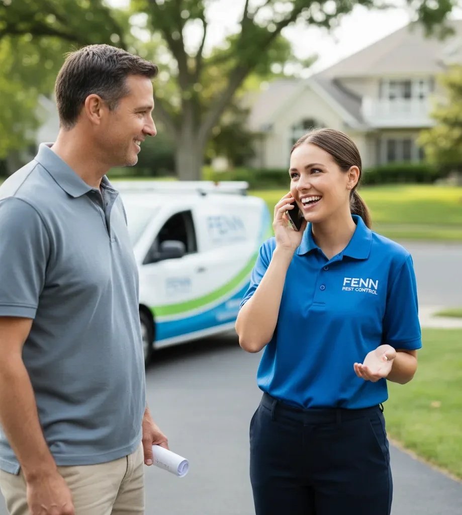 Fenn Pest Control customer support in Fond Du Lac